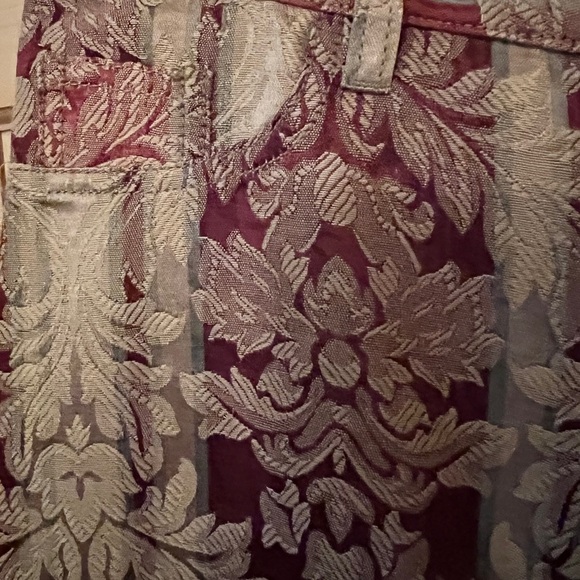 A.B.S. by Allen Schwartz Brocade Pants NWT - Picture 2 of 6